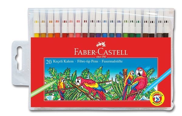 Faber Castell Keçeli Kalem 20li