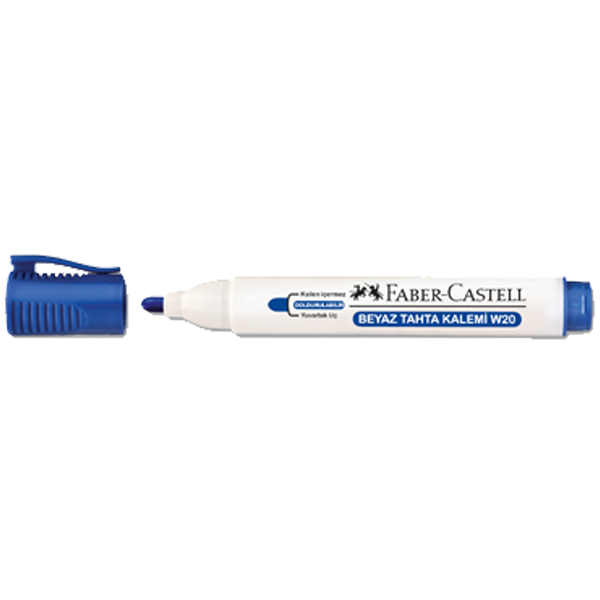 Faber Castell Beyaz Tahta Kalemi W20 Mavi